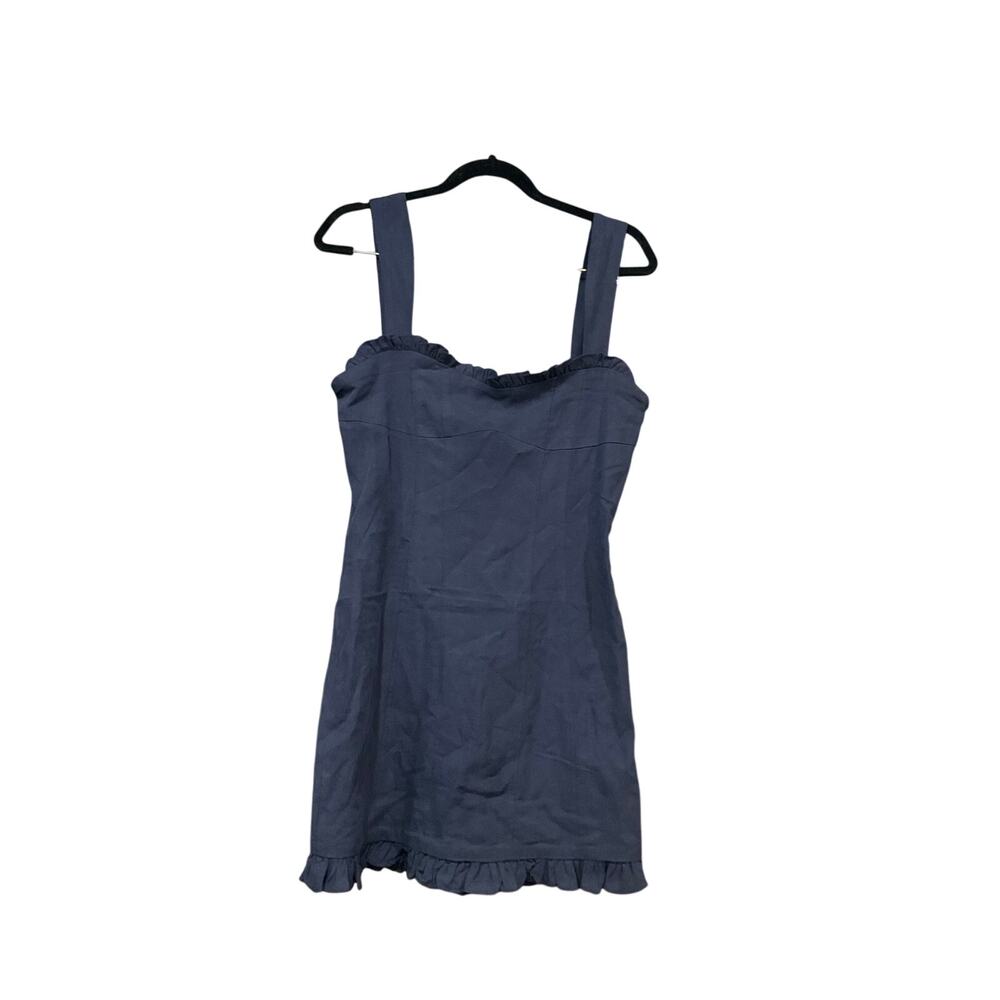 Aqua Dress Navy Bow NWT